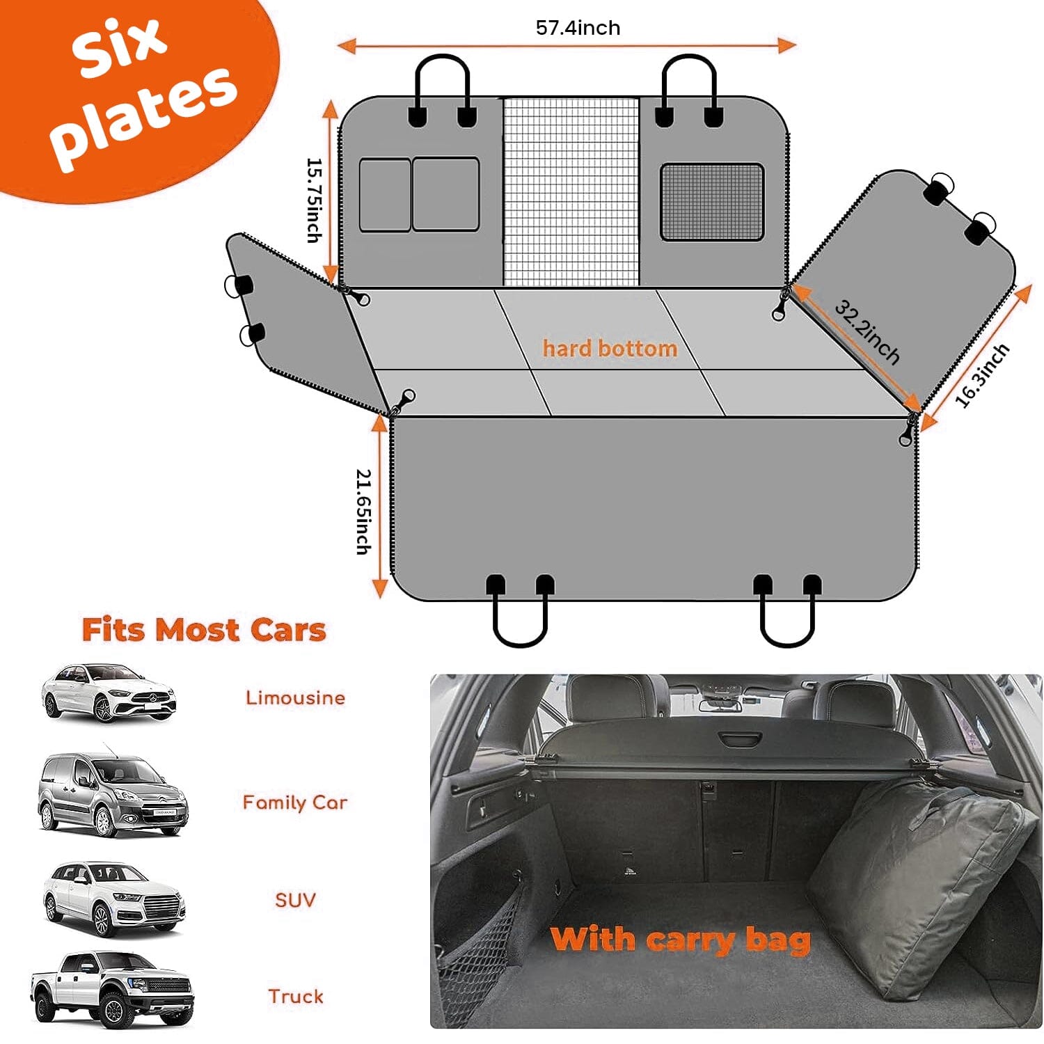 back seat dog platform