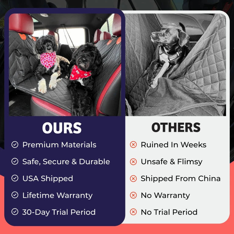 BarkBridge+ - Backseat Extender for Dogs Backseat Extender Roaming Bone Pet Company 